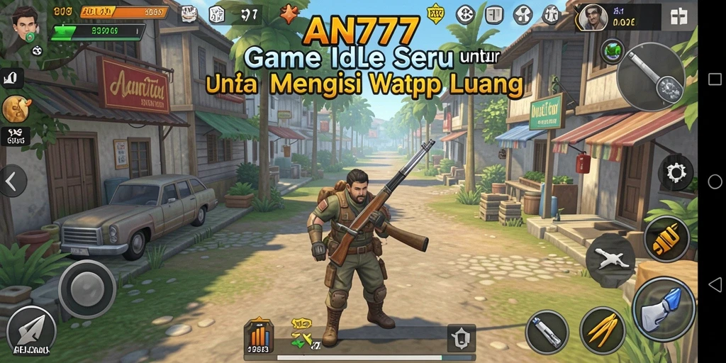 Tampilan gameplay AN777 yang seru dan mengasyikkan saat bermain Idle.