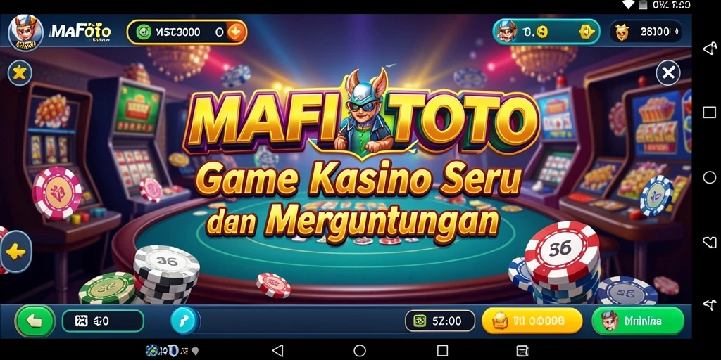 Tampilan gameplay MAFIATOTO yang mengasyikkan dan menarik.