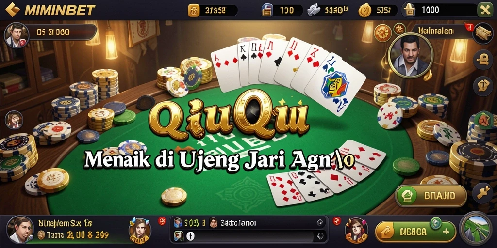 Tampilan gameplay QiuQiu yang seru dan menarik.