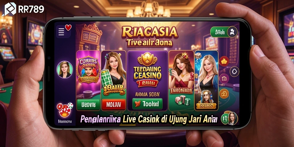 Gameplay Live Casino yang menarik dan interaktif dari RR789.