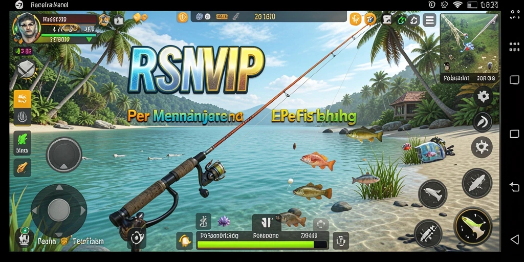 Gameplay memancing yang seru dan menantang di RSNVIP.