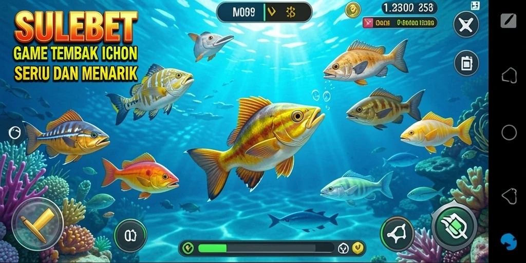 Gameplay seru menembak ikan dari SULEBET.
