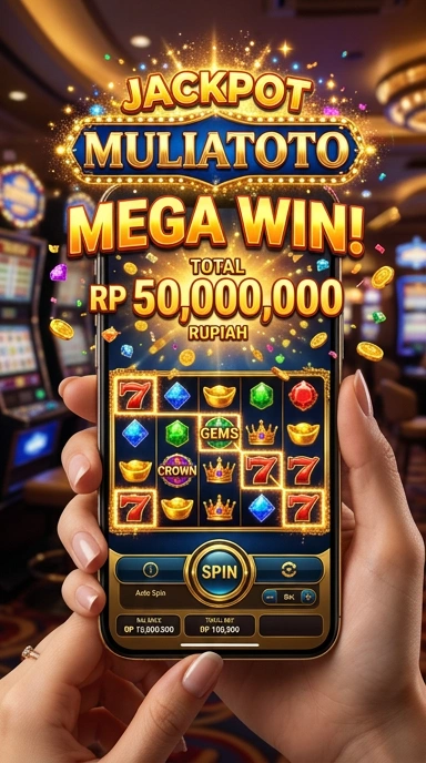 Tampilan utama aplikasi muliatoto yang user-friendly.